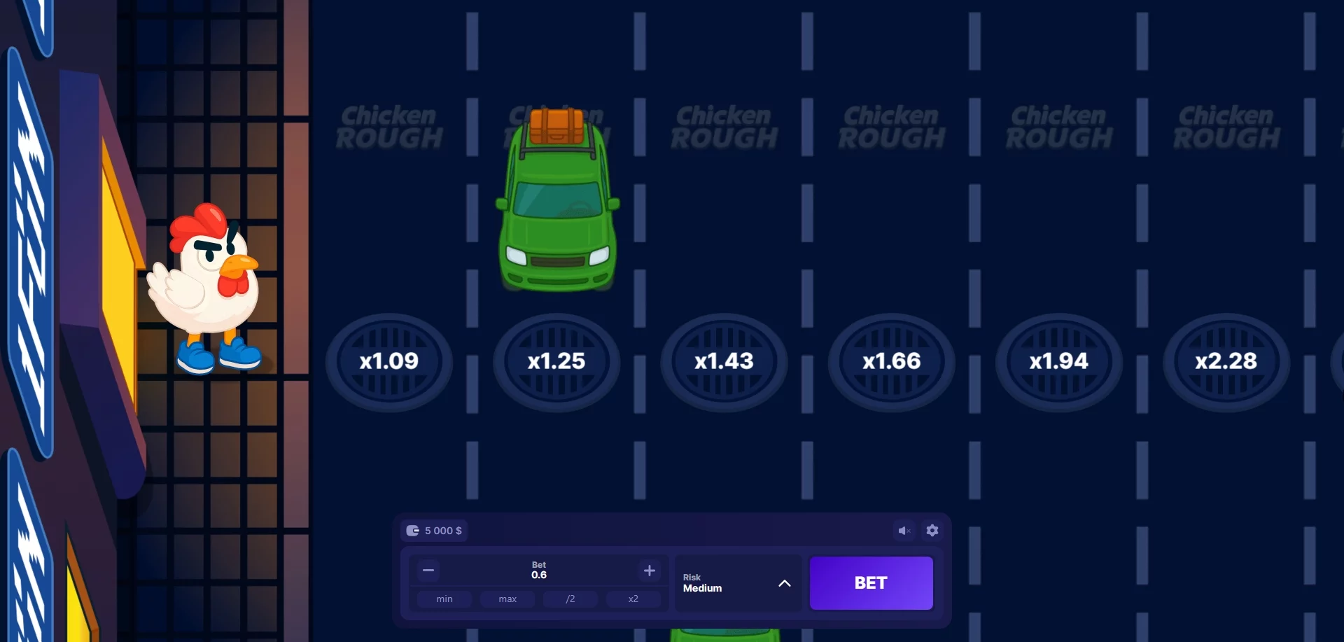 Demostración preliminar de Chicken Rough
