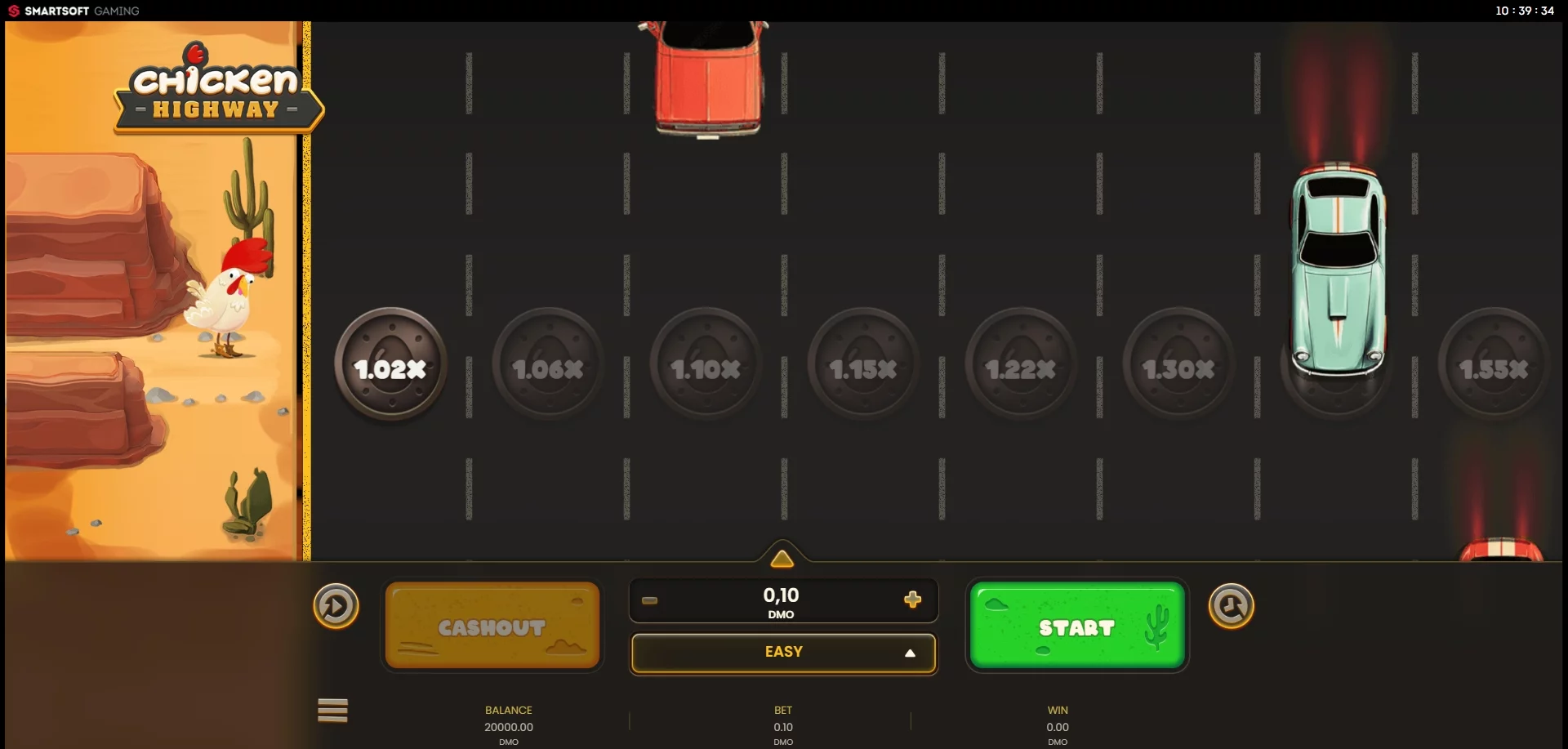 Demostración de Chicken Highway